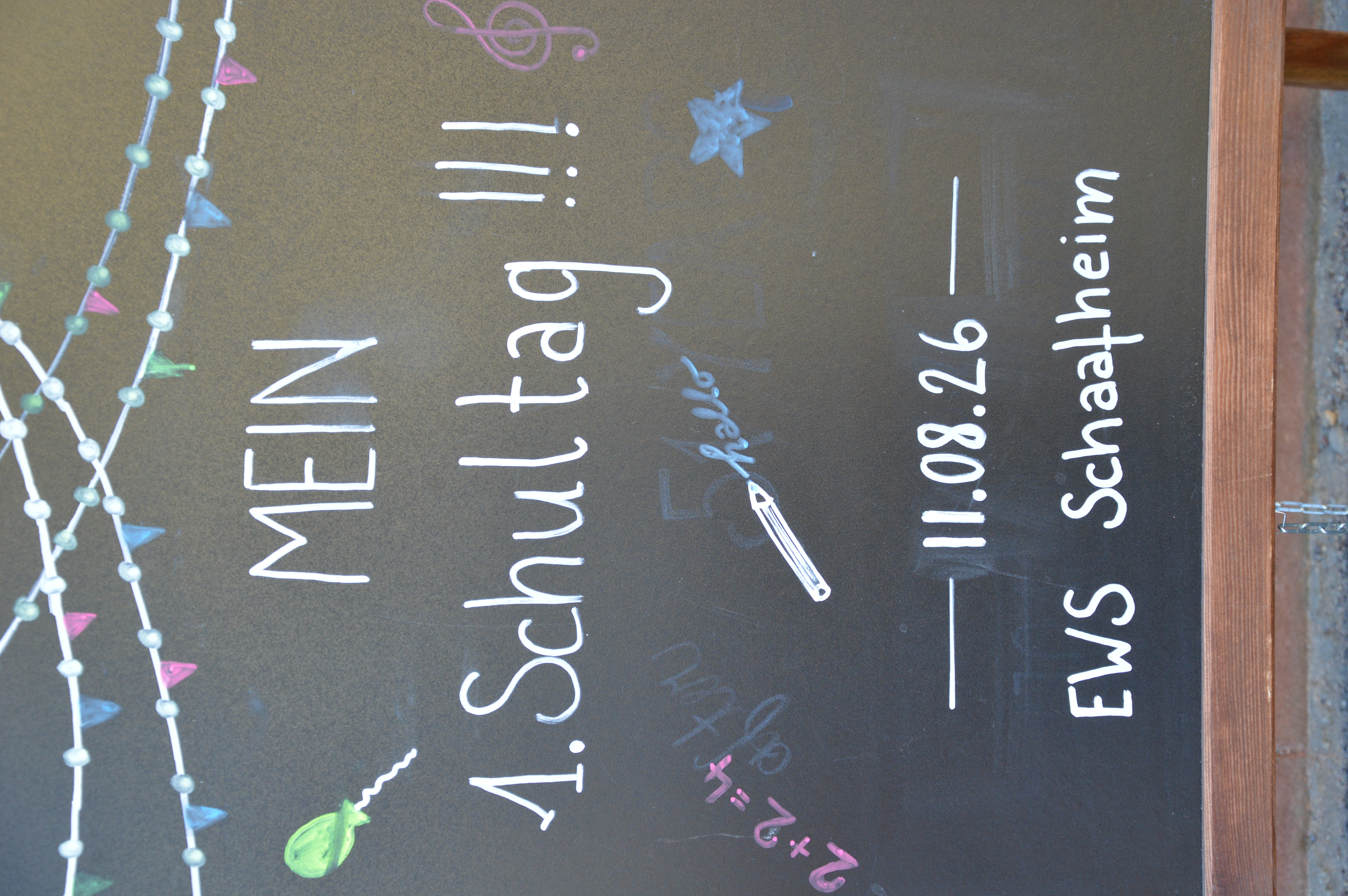 Einschulung an der Eichwaldschule Schaafheim