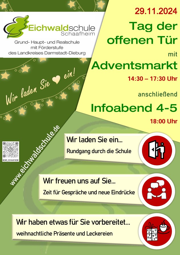 Tag der offenen Tür mit Adventsmarkt