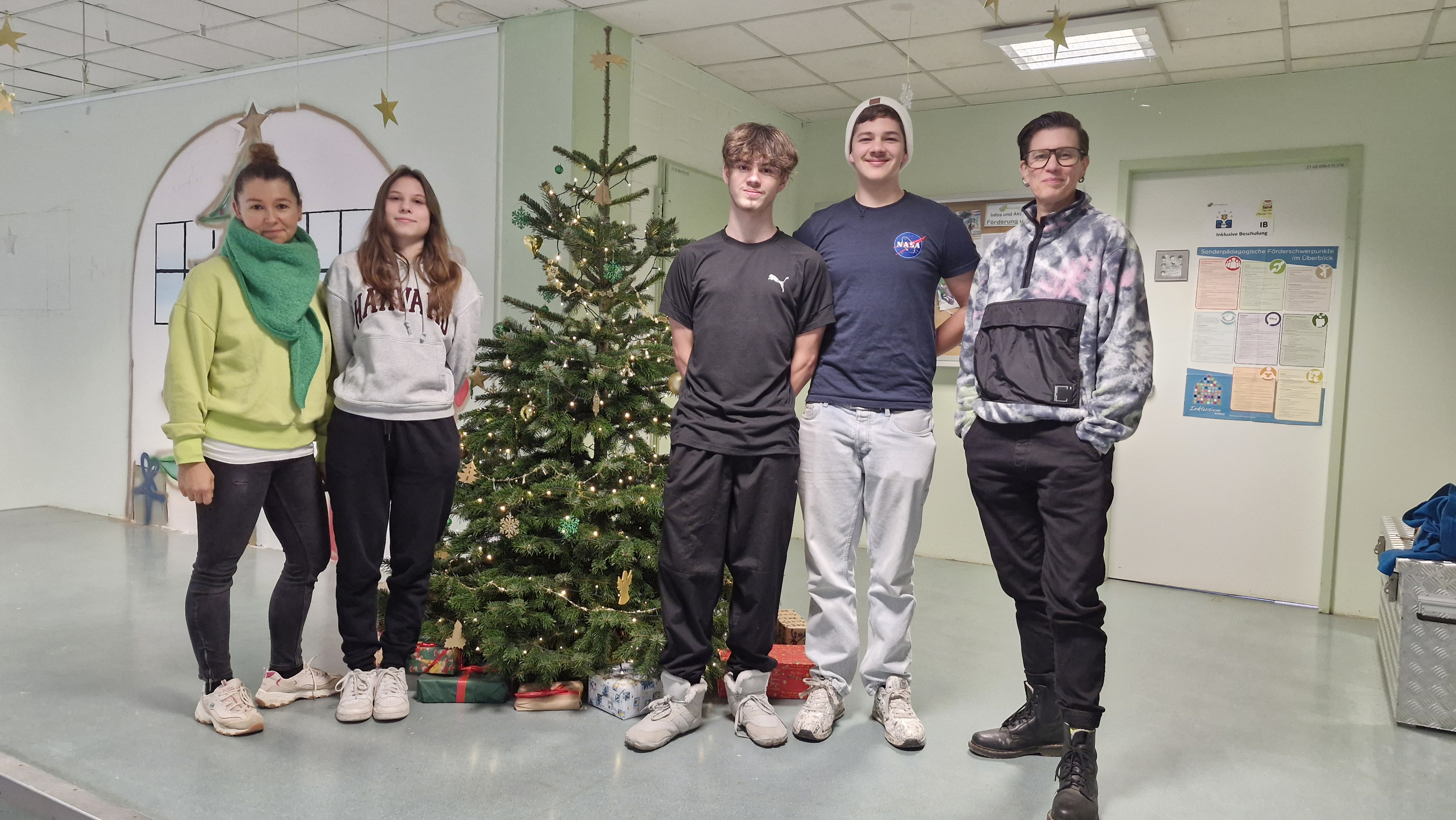 Die Schülervertretung spendet an das Kinderhospiz Frankfurt