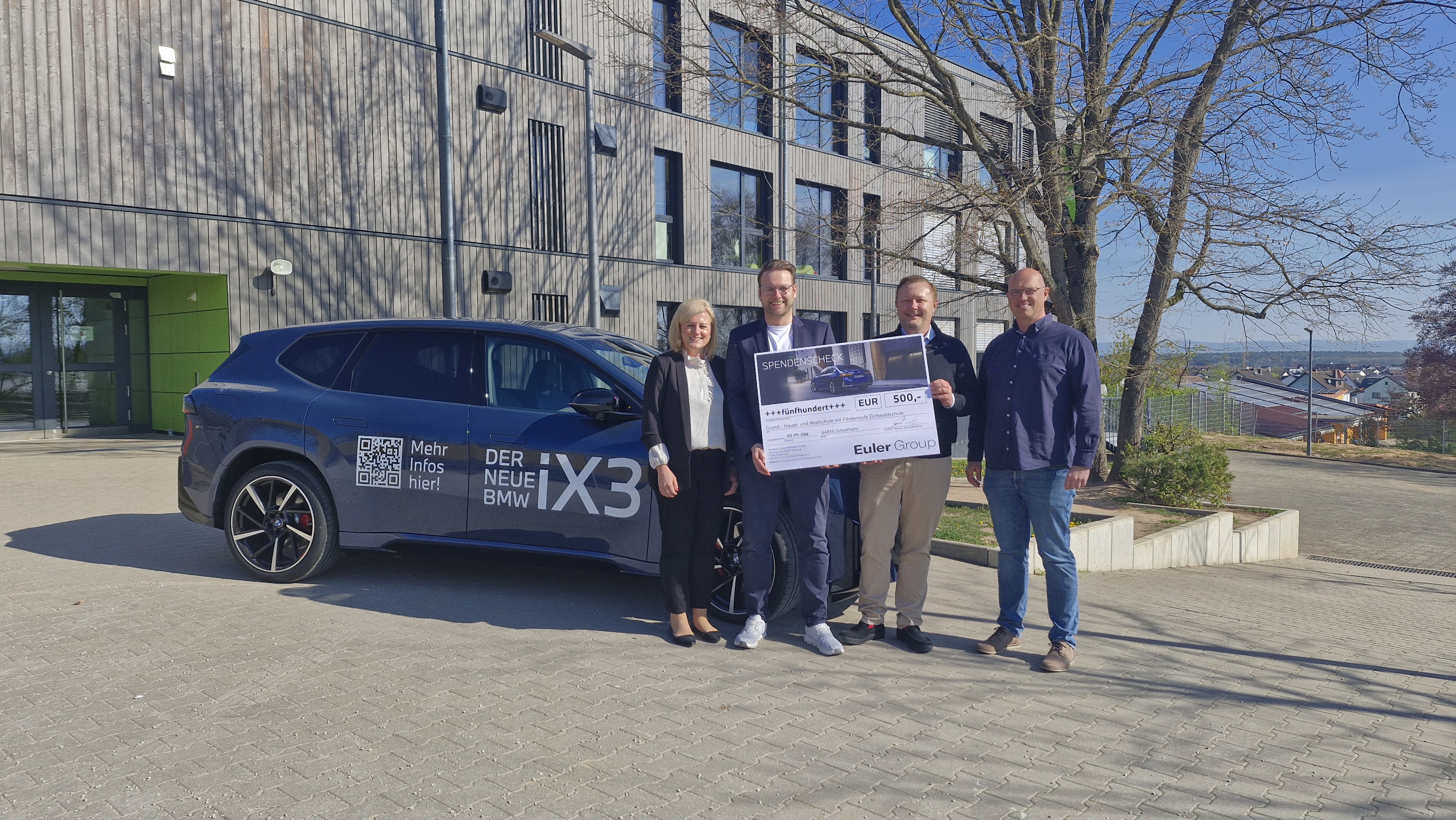 Spende für neuen Internetauftritt