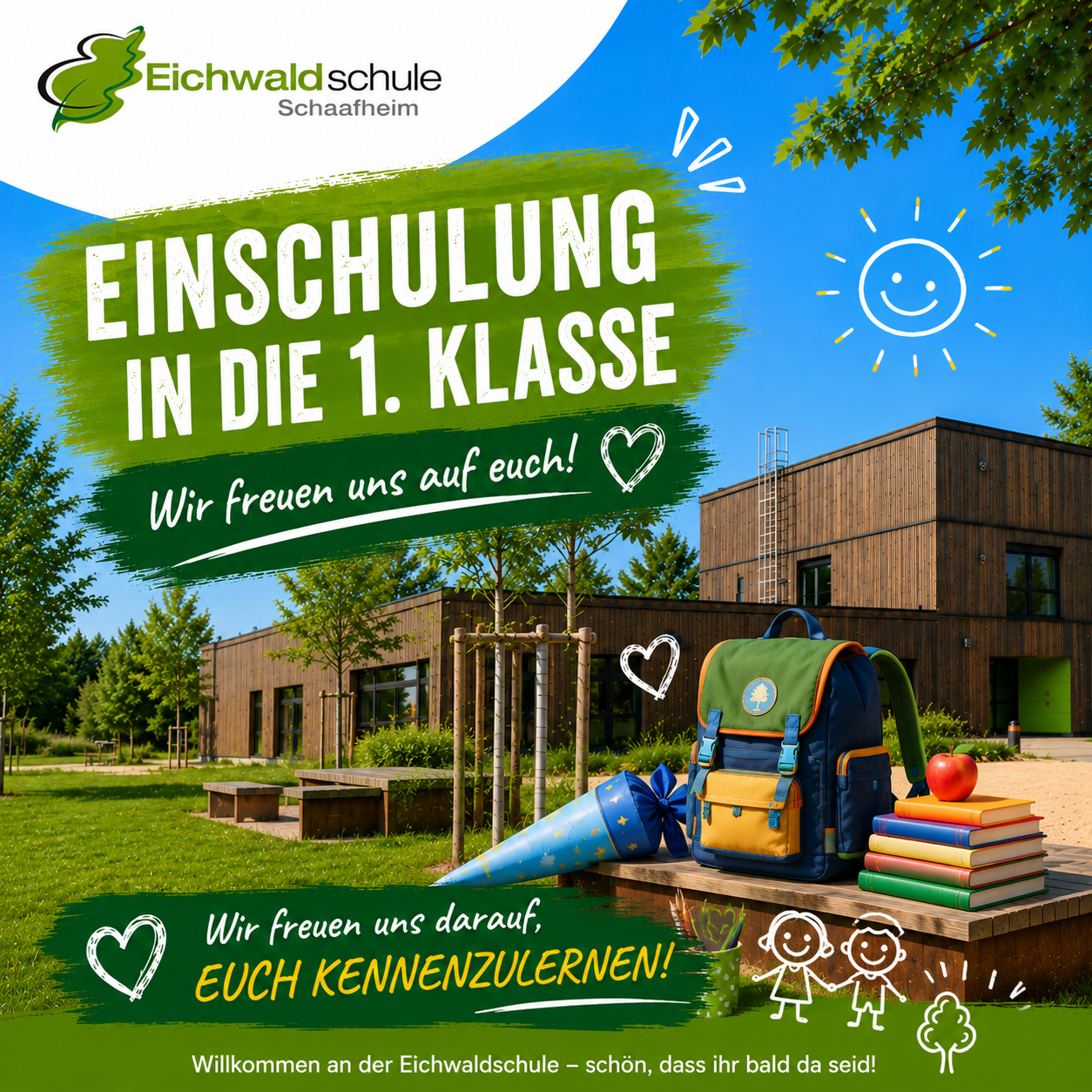 Herzlich willkommen, liebe Erstklässlerinnen und Erstklässler!