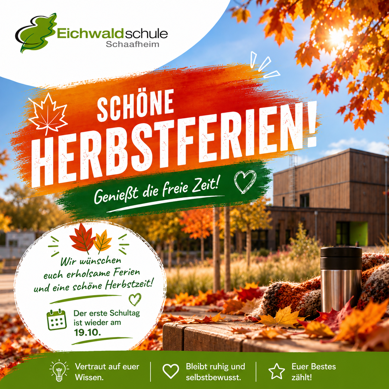 Schöne Herbstferien!